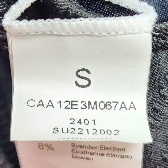 Black Ribbed One-Piece Swimsuit  Plunge Neckline Waist Detail Cupshe  Size S - Picture 3 of 9